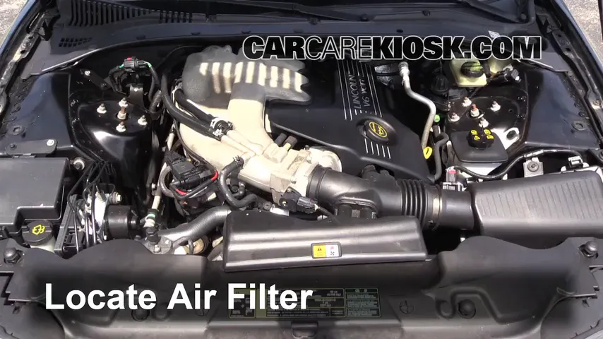 2004 Lincoln LS 3.0L V6 Air Filter (Engine)